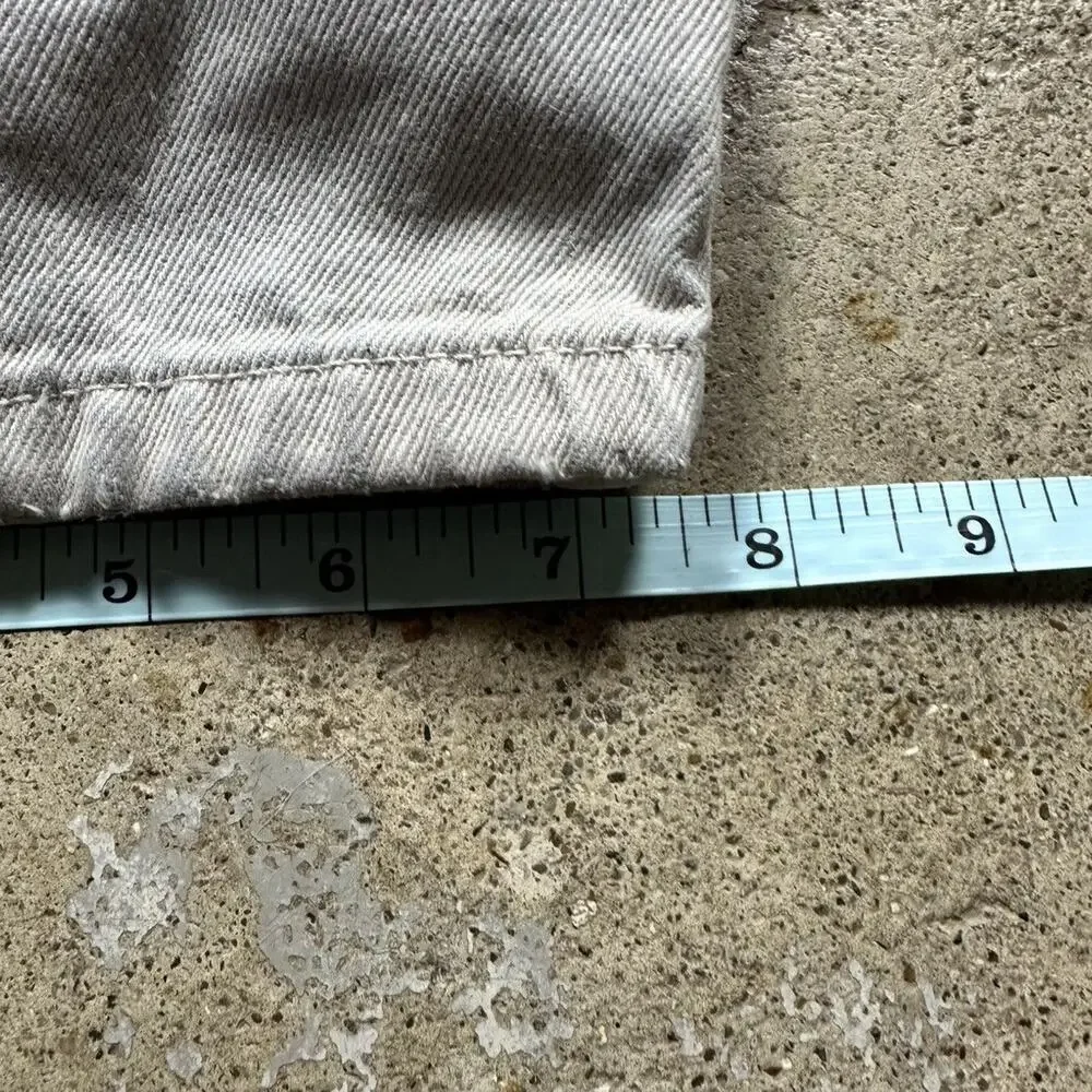 VTG Made in USA White Denim Calvin Klein Jeans Size 38x32